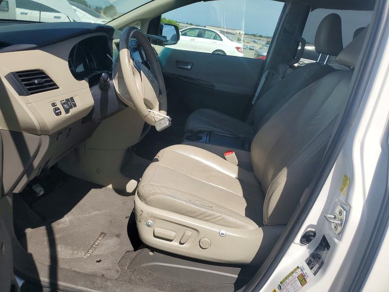 2011 Toyota Sienna VIN 5TDYK3DC6BS012799 COPART salvage auction — SIDE, CA - SALVAGE CERTIFICATE, sold $1,150 on 2026-07-09 (photo 7)