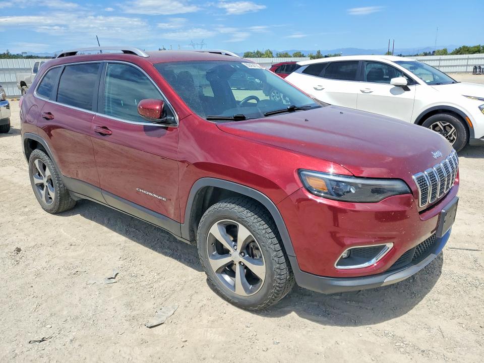 2019 Jeep Cherokee VIN 1C4PJMDXXKD250416 COPART salvage auction — REAR END, Salvage Title, sold $2,000 on 2026-07-24 (photo 4)