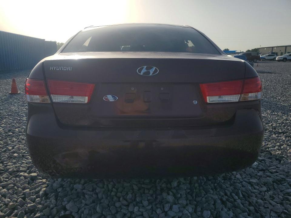 2007 Hyundai Sonata VIN 5NPET46C27H207833 COPART salvage auction — SIDE, FL - CERT OF TITLE SLVG REBUILDABLE, sold $225 on 2026-07-31 (photo 6)