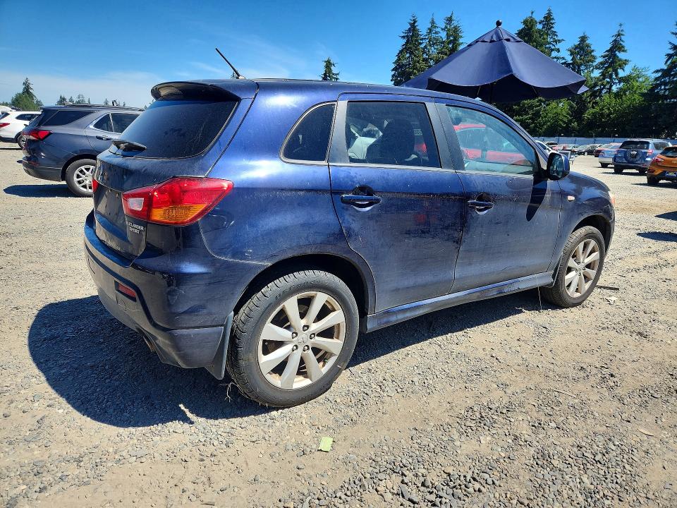 2012 Mitsubishi Outlander VIN JA4AR4AU0CZ003347 COPART salvage auction — MECHANICAL, Wa - Vehicle Cert Of Ownership-Titl, sold $425 on 2026-07-28 (photo 3)