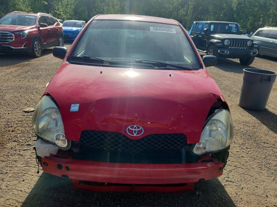2005 Toyota Echo VIN JTDKT123450086451 COPART salvage auction — FRONT END, ON - PERMIT IRREPAIRABLE, sold $175 on 2026-07-23 (photo 5)