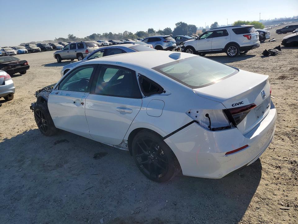 2026 Honda Civic VIN 2HGFE4F87TH320627 COPART salvage auction — FRONT END, CA - SALVAGE CERTIFICATE, sold $7,600 on 2026-08-25 (photo 2)