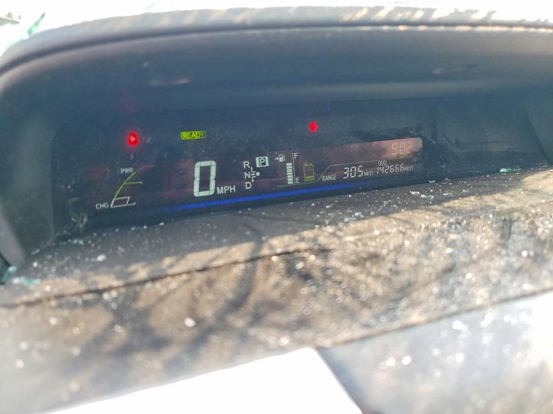 2012 Toyota Prius v VIN JTDZN3EU1C3075766 COPART salvage auction — ROLLOVER, Ct - Cert Of Title-Salvage, sold $1,300 on 2026-07-17 (photo 9)