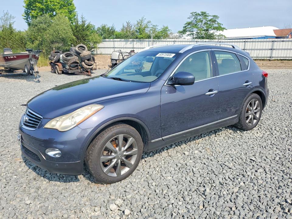 2008 Infiniti Ex35 VIN JNKAJ09F78M353685 COPART salvage auction — FRONT END, Oh - Cert Of Title-Salvage, sold $90 on 2026-07-23 (photo 1)