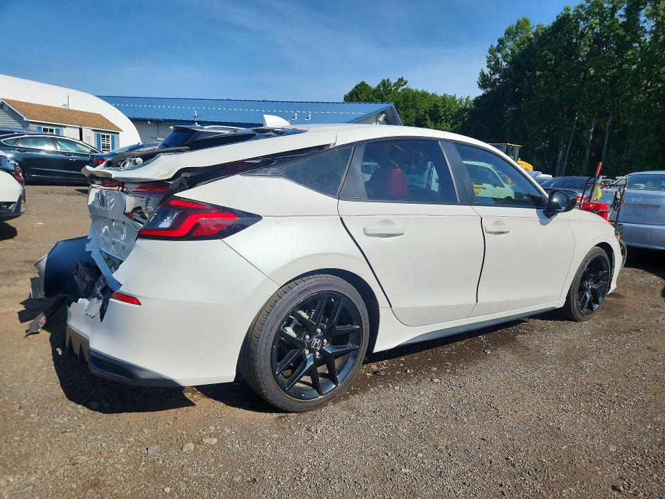 2025 Honda Civic VIN 19XFL2H84SE012041 COPART salvage auction — REAR END, MA - CERT OF TITLE-SALVAGE (P), sold $14,000 on 2026-07-30 (photo 3)