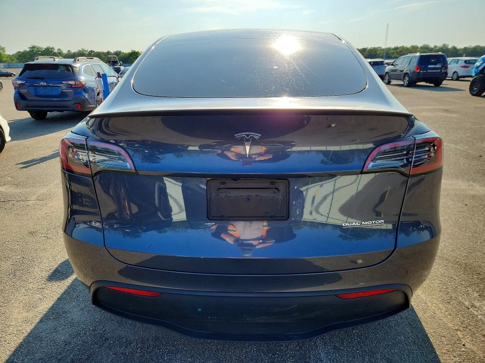 2023 Tesla Model y VIN 7SAYGDEF2PF968117 COPART salvage auction — FRONT END, Ny - Mv-907A Salvage Certificate, sold $100 on 2026-07-27 (photo 6)