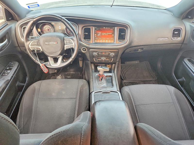 2016 Dodge Charger VIN 2C3CDXHG1GH203131 COPART salvage auction — FRONT END, TX - SALVAGE VEHICLE TITLE, sold $2,350 on 2026-08-27 (photo 8)