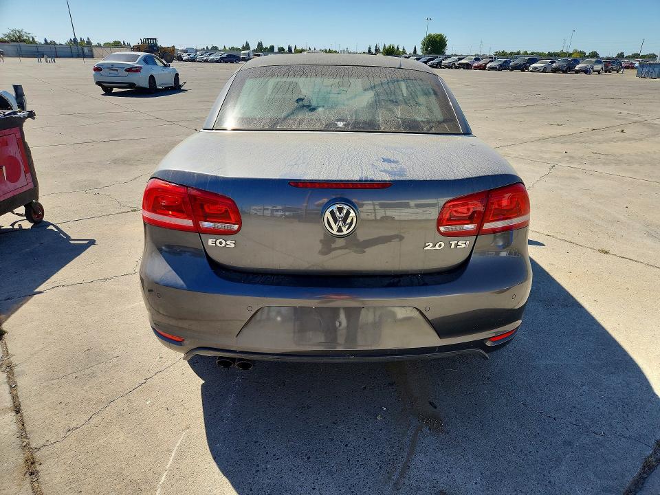 2012 Volkswagen Eos VIN WVWFW7AH2CV002829 COPART salvage auction — FRONT END, Ca - Salvage Certificate, sold $425 on 2026-08-10 (photo 6)