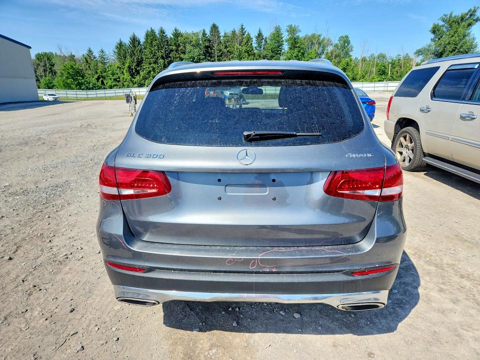 2017 Mercedes-benz Glc VIN WDC0G4KBXHF203708 COPART salvage auction — FRONT END, Ny - Mv-907A Salvage Certificate, sold $5,400 on 2026-08-03 (photo 6)