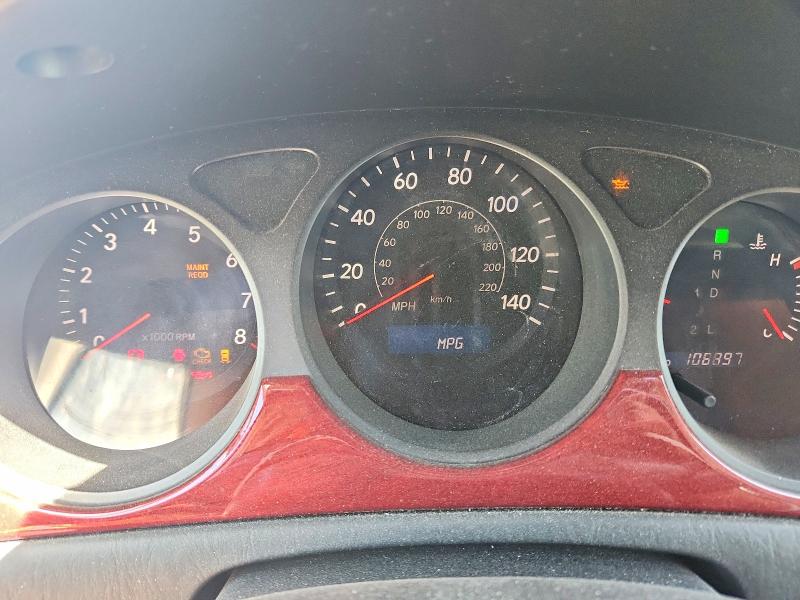 2005 Lexus Es 330 VIN JTHBA30G955131604 COPART salvage auction — MINOR DENT/SCRATCHES, UT - CERTIFICATE OF TITLE, sold $925 on 2026-07-21 (photo 9)