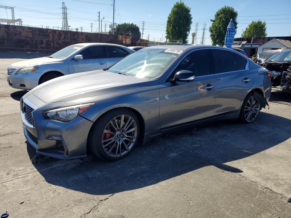 2019 Infiniti Q50 VIN JN1FV7AP5KM760648 — COPART salvage auction photo