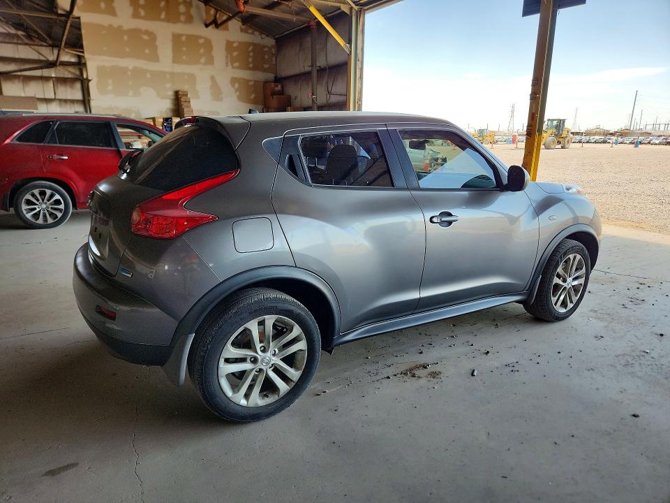 2013 Nissan Juke VIN JN8AF5MR4DT217200 COPART salvage auction — REAR END, Nv - Salvage Title, sold $700 on 2026-07-18 (photo 3)