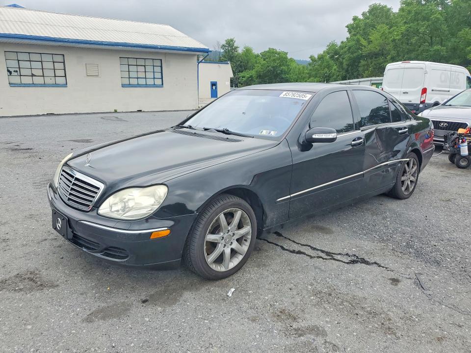 2004 Mercedes-benz S class VIN WDBNG70J44A391266 COPART salvage auction — SIDE, Pa - Certificate Of Salvage, sold $600 on 2026-07-28 (photo 1)