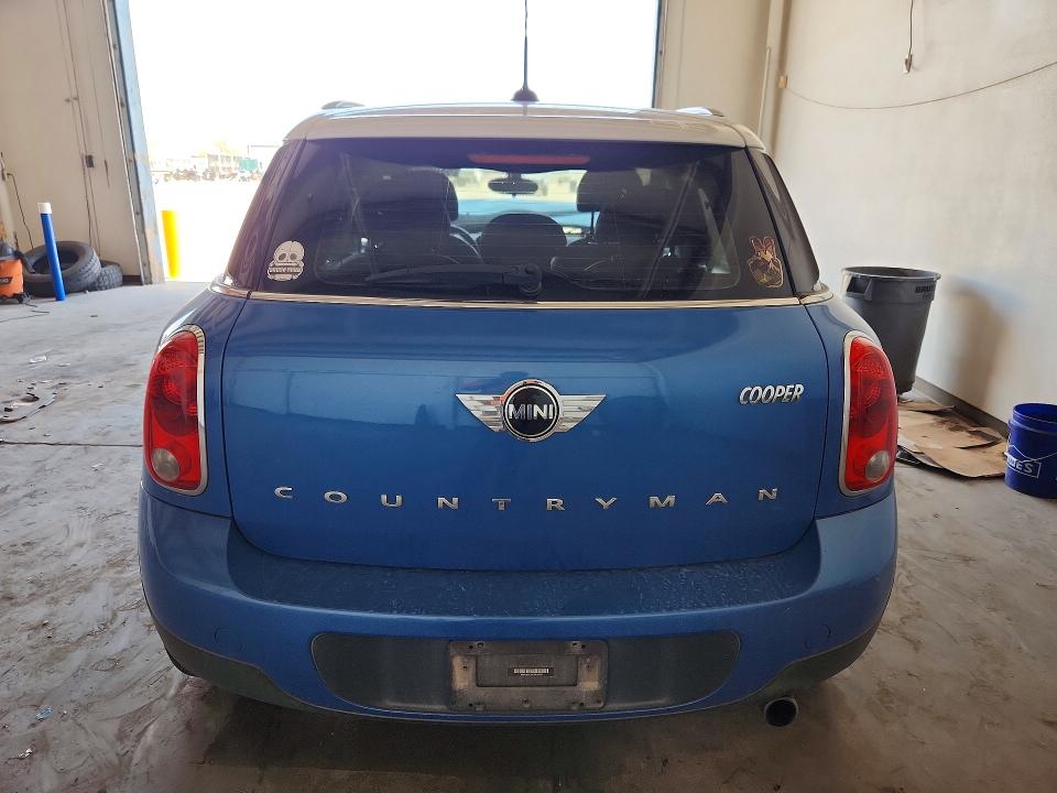 2014 Mini Cooper VIN WMWZB3C58EWR36654 COPART salvage auction — FRONT END, Tx - Salvage Vehicle Title, sold $450 on 2026-09-27 (photo 6)