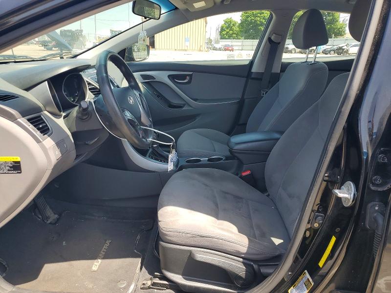 2014 Hyundai Elantra VIN KMHDH4AE8EU171893 COPART salvage auction — FRONT END, Oh - Cert Of Title-Salvage, sold $625 on 2026-07-10 (photo 7)