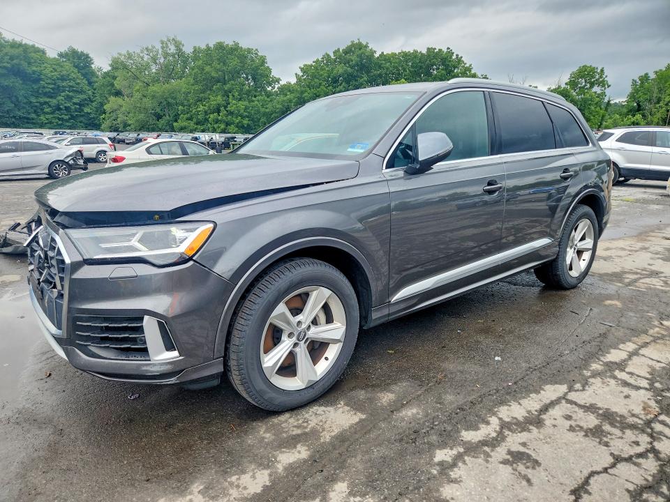 2020 Audi Q7 VIN WA1AJAF70LD007372 COPART salvage auction — FRONT END, Ny - Mv-907A Salvage Certificate, sold $6,800 on 2026-07-28 (photo 1)