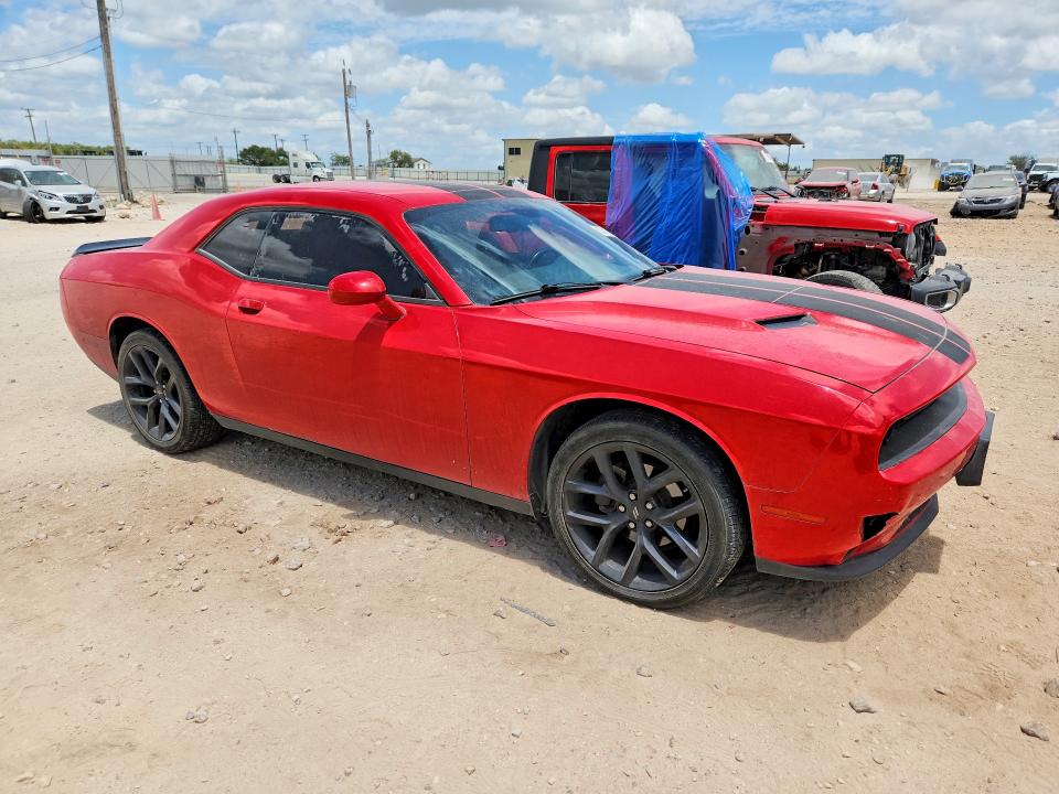 2021 Dodge Challenger VIN 2C3CDZAG5MH538894 COPART salvage auction — WATER/FLOOD, TX - SALVAGE VEHICLE TITLE, sold $7,000 on 2026-10-15 (photo 4)