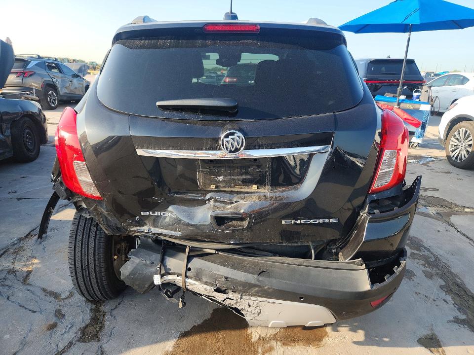 2016 Buick Encore VIN KL4CJDSB0GB711545 COPART salvage auction — FRONT END, Tx - Salvage Vehicle Title, sold $725 on 2026-07-27 (photo 6)