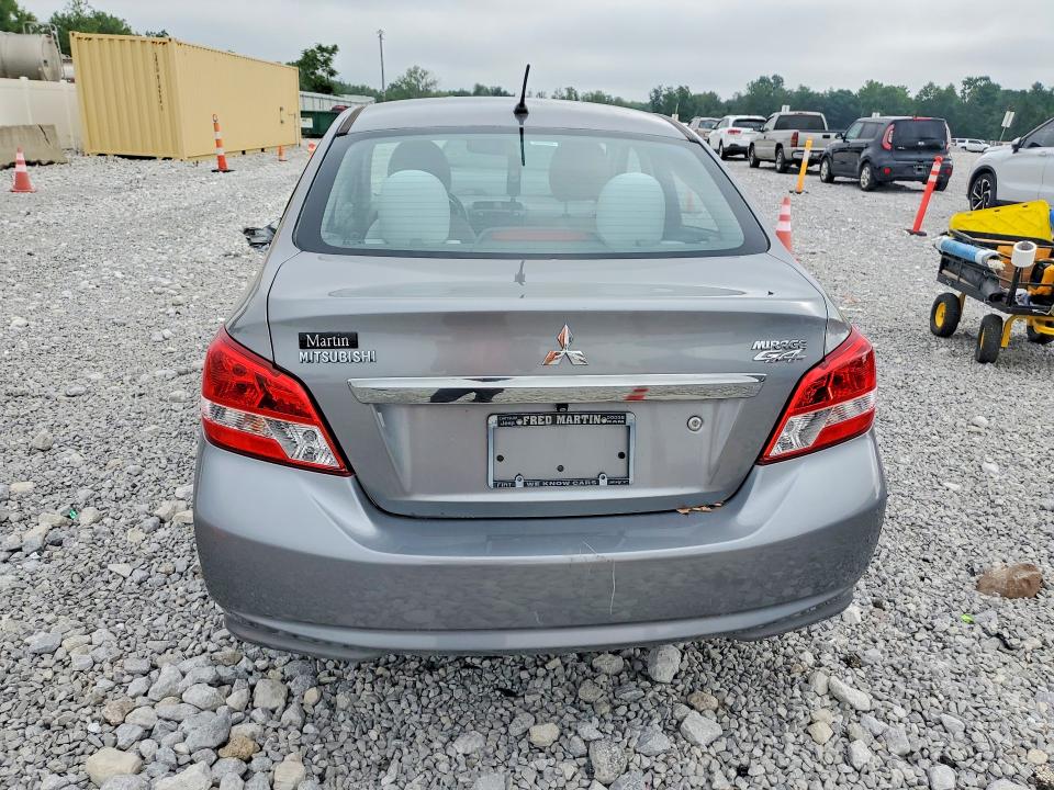 2019 Mitsubishi Mirage VIN ML32F3FJ0KHF07807 COPART salvage auction — FRONT END, Oh - Cert Of Title-Salvage, sold $90 on 2026-07-24 (photo 6)