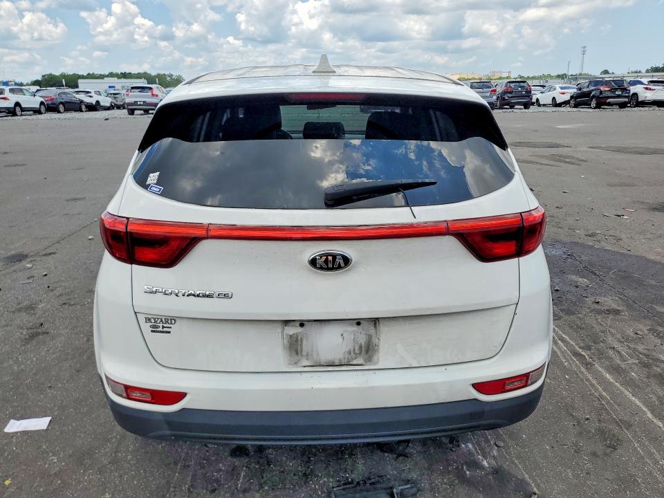 2017 Kia Sportage VIN KNDPM3AC6H7192220 COPART salvage auction — MINOR DENT/SCRATCHES, FL - CERTIFICATE OF TITLE, sold $2,100 on 2026-07-22 (photo 6)