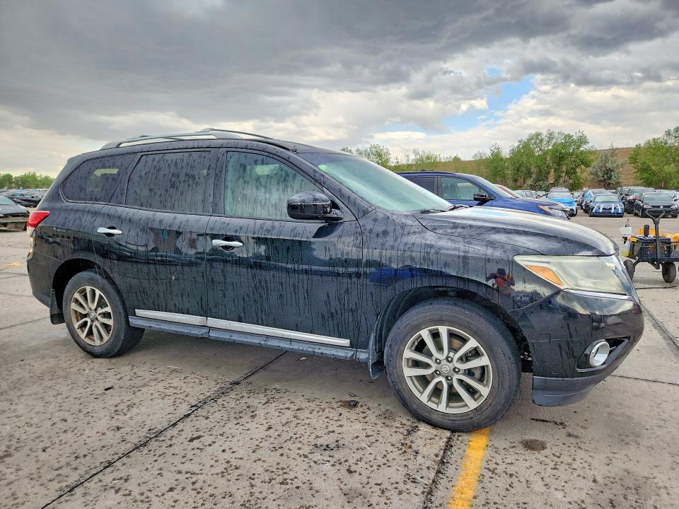 2013 Nissan Pathfinder VIN 5N1AR2MN4DC654222 COPART salvage auction — MECHANICAL, Salvage Title, sold $450 on 2026-07-29 (photo 4)