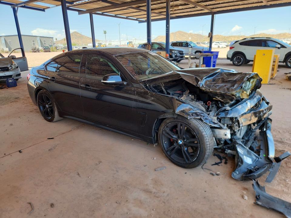2015 BMW 4er VIN WBA4A5C53FGK15887 COPART salvage auction — FRONT END, Az - Cert Of Title - Salvage, sold $1,499 on 2026-08-16 (photo 8)