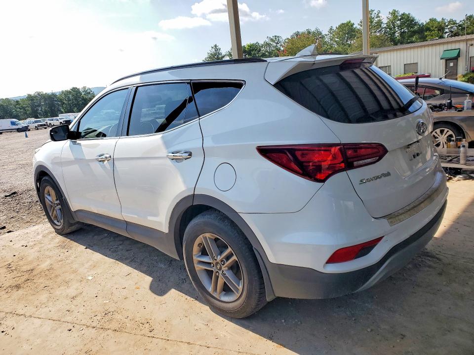 2017 Hyundai Santa fe VIN 5XYZU3LB2HG426109 COPART salvage auction — FRONT END, Mt - Certificate Of Title (P), sold $2,800 on 2026-07-28 (photo 2)