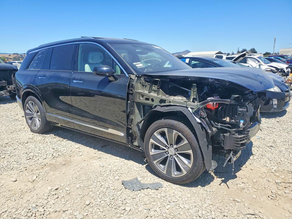 2026 Cadillac Vistiq VIN 1GYC3KML4TZ700425 COPART salvage auction — FRONT END, Ca - Salvage Certificate, sold $13,000 on 2026-07-28 (photo 4)