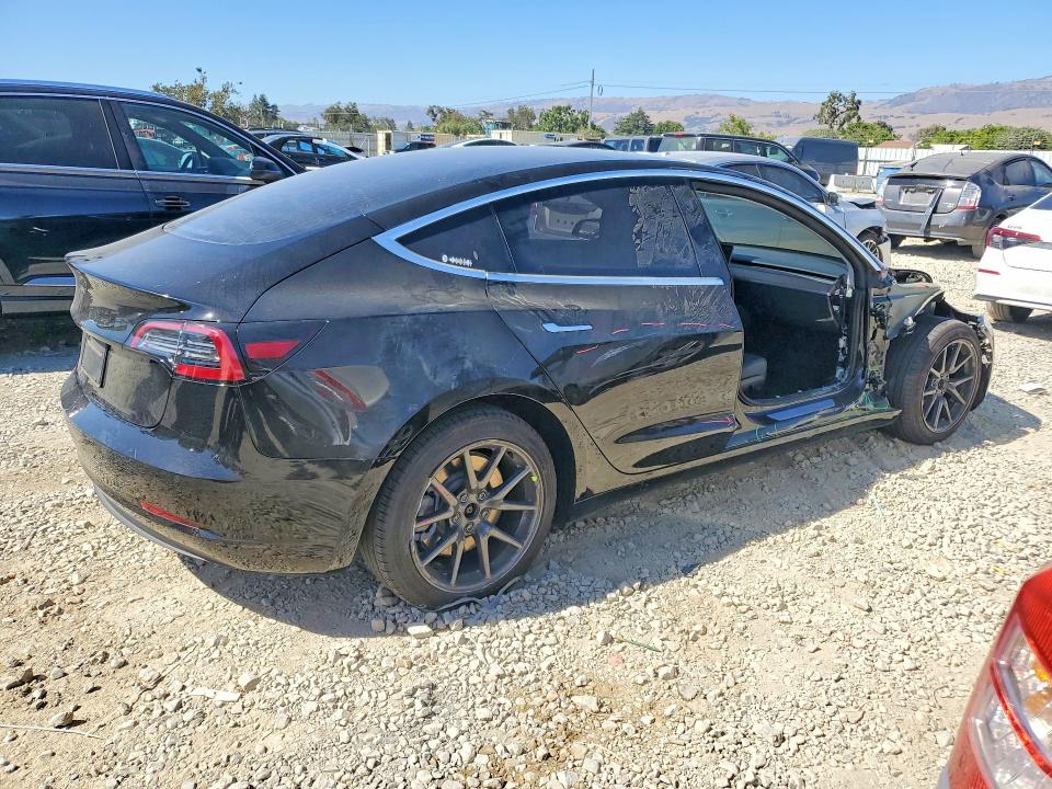 2018 Tesla Model 3 VIN 5YJ3E1EAXJF171802 COPART salvage auction — FRONT END, Ca - Salvage Certificate, sold $3,800 on 2026-07-16 (photo 3)