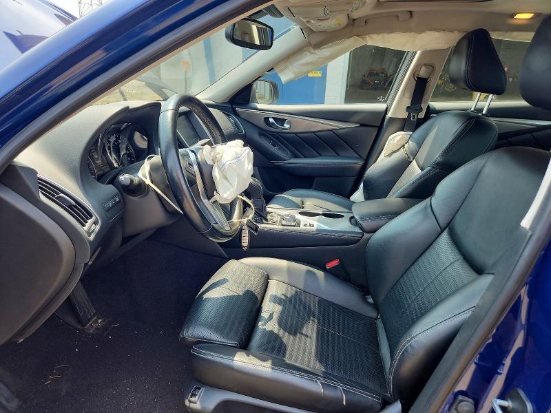 2019 Infiniti Q50 VIN JN1EV7AR0KM591300 COPART salvage auction — FRONT END, Nj - Cert Of Title-Salvage, sold $225 on 2026-07-29 (photo 7)
