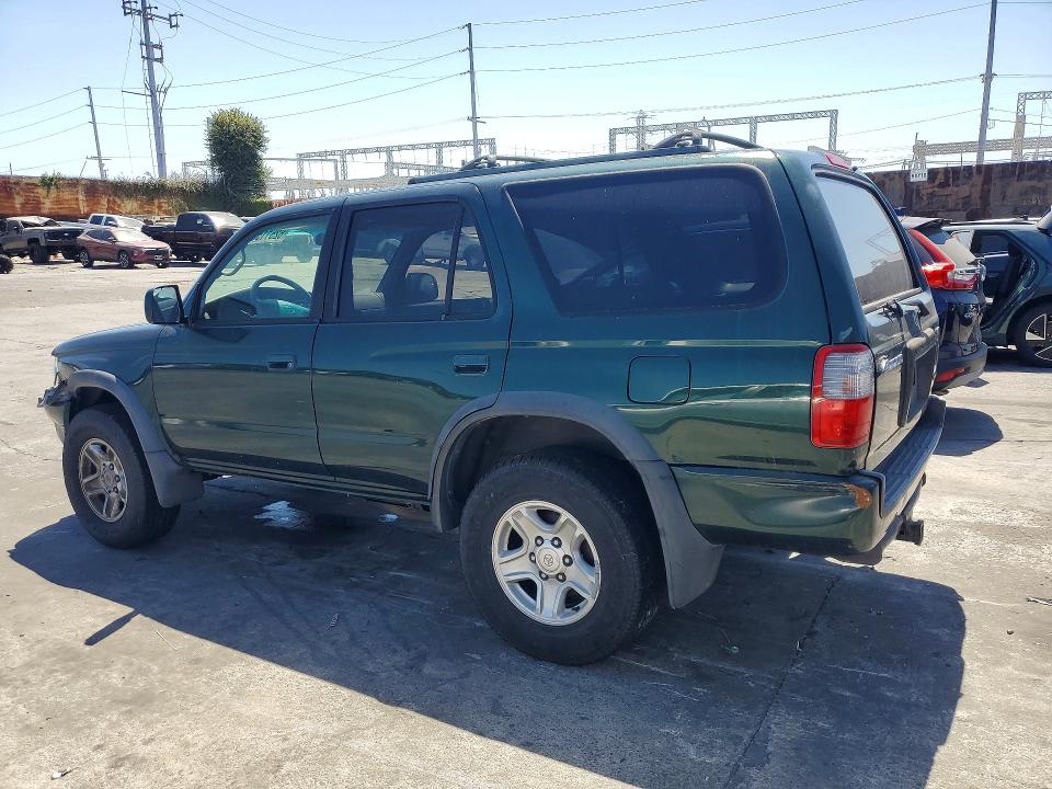 1999 Toyota 4runner VIN JT3GN86RXX0101789 COPART salvage auction — FRONT END, Ca - Dis/Dlr/Exp App For Dup Clean, sold $1,250 on 2026-07-29 (photo 2)
