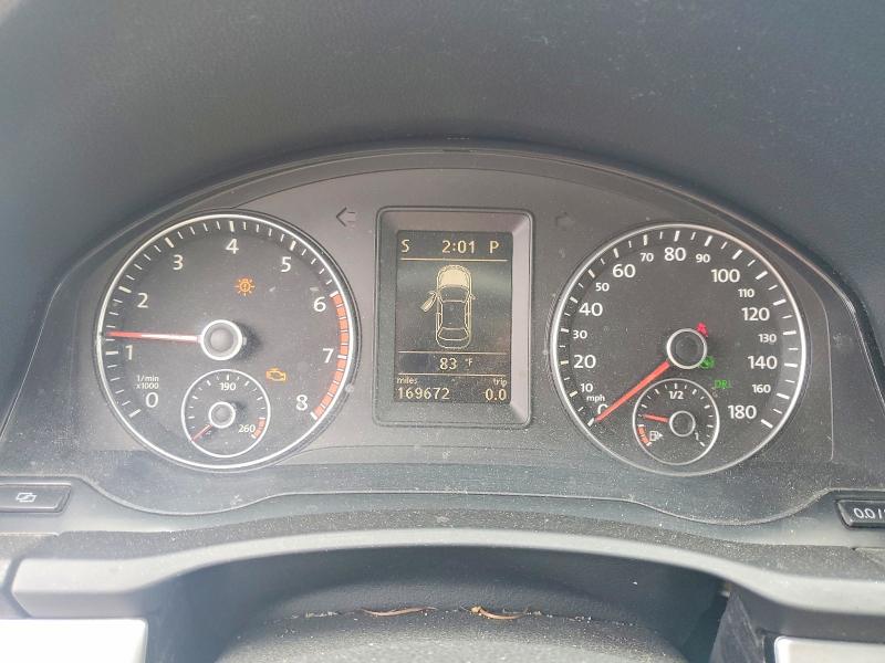 2012 Volkswagen Eos VIN WVWBW7AH7CV000279 COPART salvage auction — NORMAL WEAR, Ca - Dis/Dlr/Exp Only Clean Title, sold $725 on 2026-07-22 (photo 9)