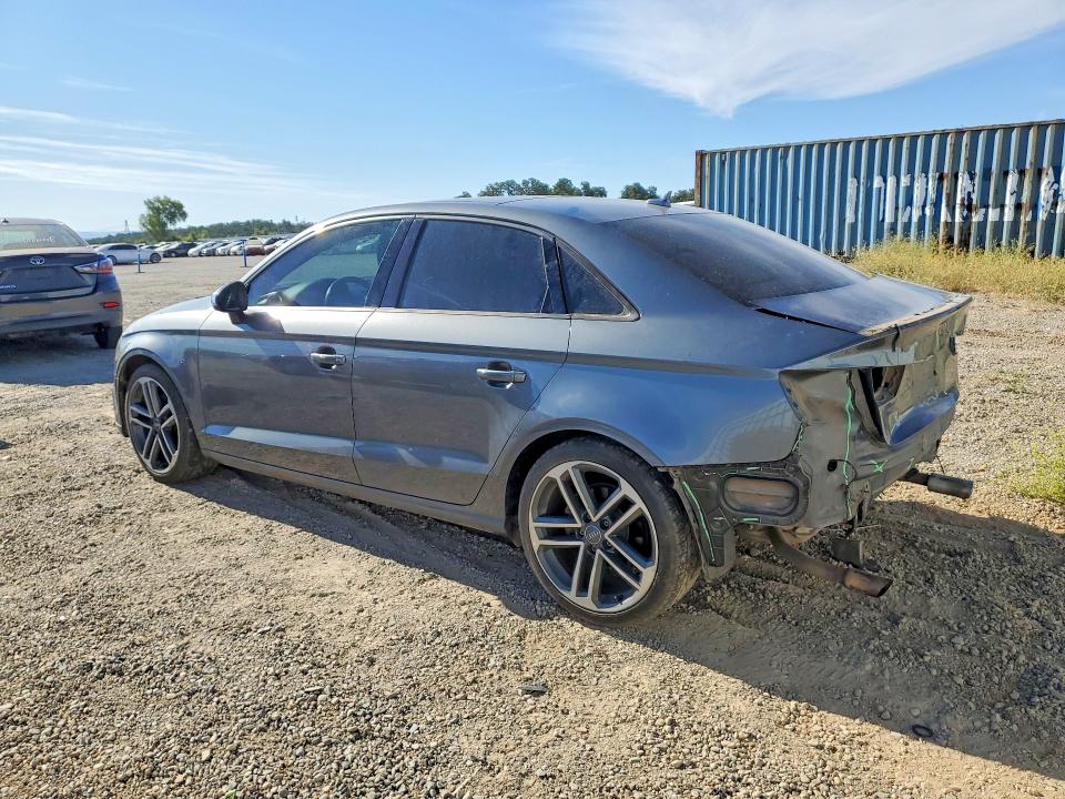 2017 Audi A3 VIN WAUB8GFF2H1024471 COPART salvage auction — FRONT END, Ca - Salvage Certificate, sold $2,600 on 2026-07-10 (photo 2)