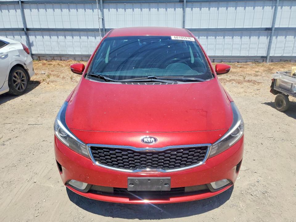 2017 Kia Forte VIN 3KPFL4A7XHE010459 COPART salvage auction — SIDE, Ca - Salvage Certificate, sold $2,450 on 2026-07-23 (photo 5)