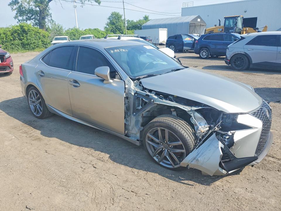 2017 Lexus Is VIN JTHCM1D27H5015434 COPART salvage auction — FRONT END, Qc - Gravement Accidente, sold $3,200 on 2026-08-25 (photo 4)