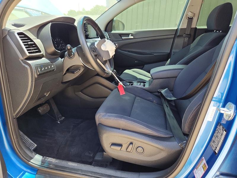 2021 Hyundai Tucson VIN KM8J33AL6MU362608 COPART salvage auction — FRONT END, Fl - Cert Of Title Slvg Rebuildable, sold $4,250 on 2026-08-21 (photo 7)