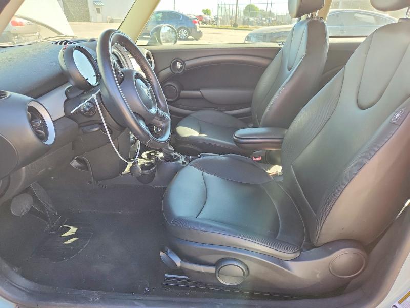 2013 Mini Cooper VIN WMWSU3C51DT692633 COPART salvage auction — REAR END, Ca - Salvage Certificate, sold $1,050 on 2026-08-10 (photo 7)