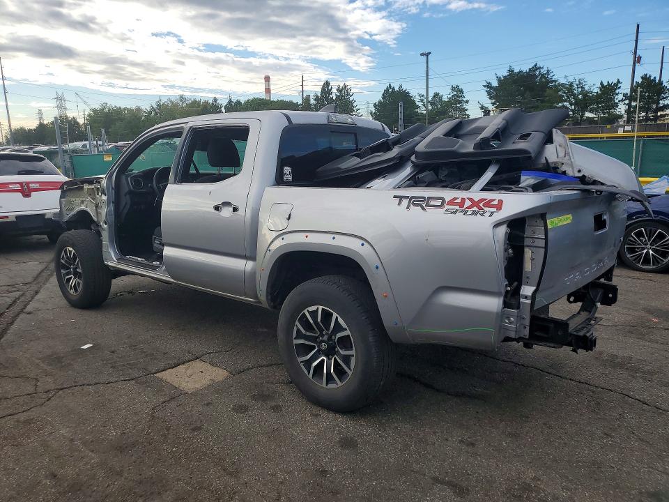 2021 Toyota Tacoma VIN 5TFCZ5AN2MX281483 COPART salvage auction — FRONT END, Pa - Certificate Of Salvage, sold $6,900 on 2026-07-30 (photo 2)