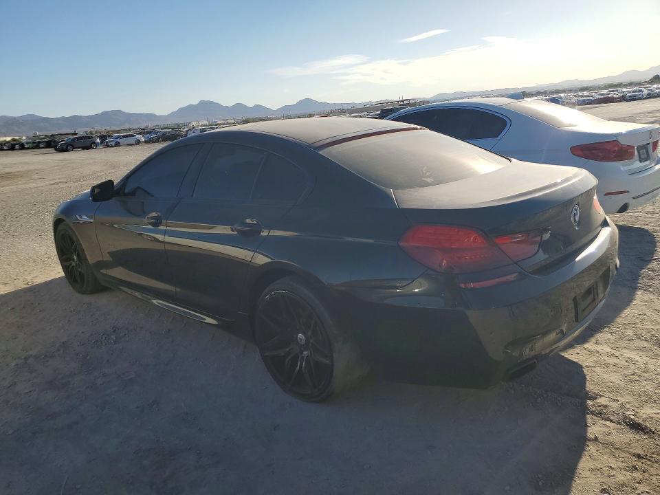 2013 BMW 6er VIN WBA6B2C52DD128663 COPART salvage auction — MECHANICAL, Nv - Certificate Of Title, sold $2,000 on 2026-08-13 (photo 2)