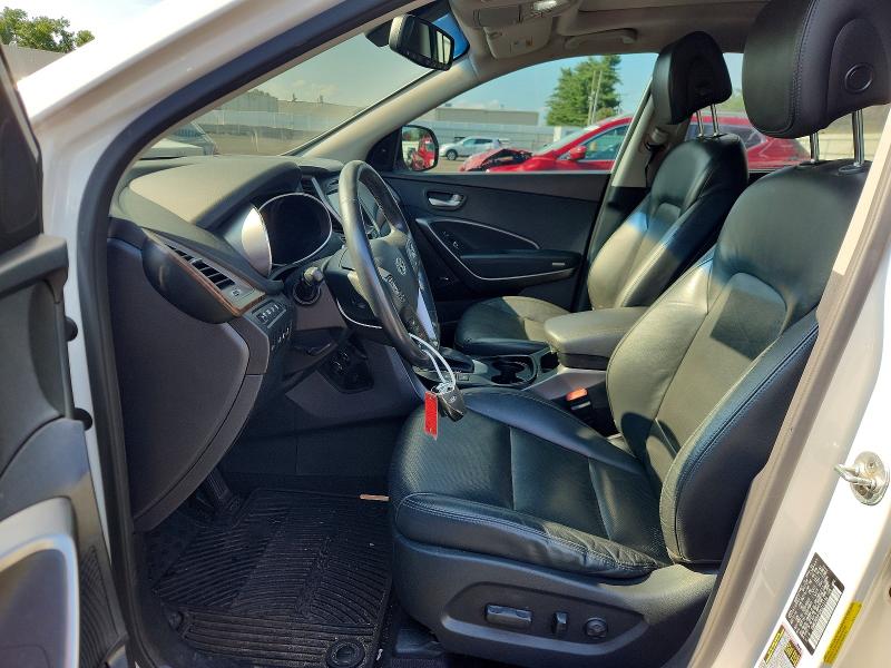 2017 Hyundai Santa fe VIN KM8SRDHF0HU215134 COPART salvage auction — REAR END, Ct - Cert Of Title-Salvage, sold $3,050 on 2026-07-31 (photo 7)