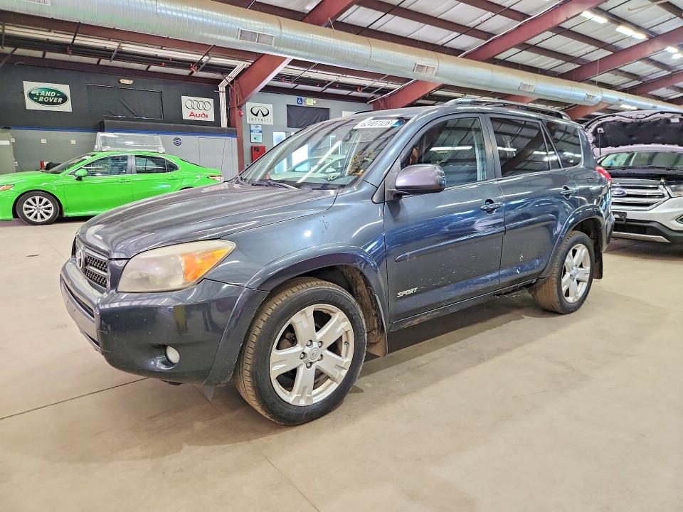 2007 Toyota Rav4 VIN JTMBD32V776041708 COPART salvage auction — REAR END, VT - CERTIFICATE OF TITLE (P), sold $2,050 on 2026-07-27 (photo 1)