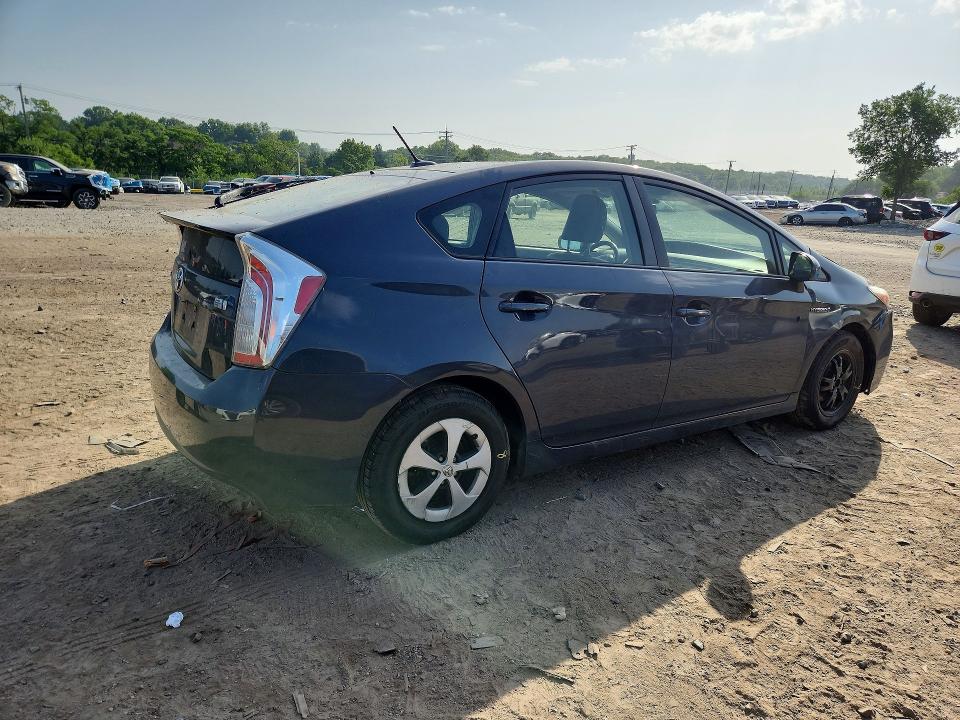 2013 Toyota Prius VIN JTDKN3DUXD1717191 COPART salvage auction — FRONT END, MD - CERT OF SALVAGE > 75% DAMAGE, sold $400 on 2026-07-21 (photo 3)