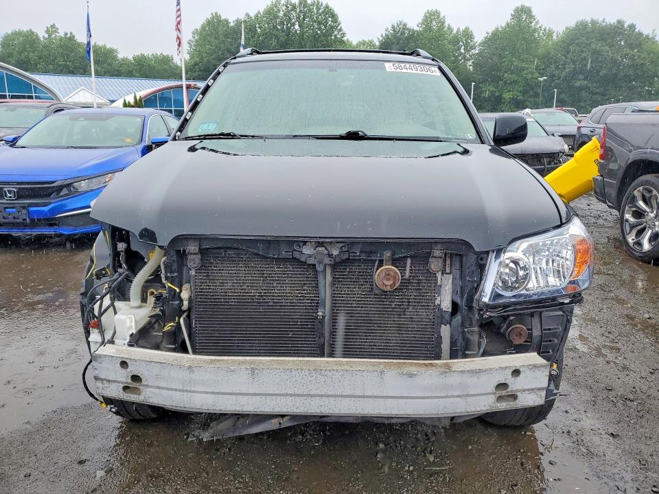 2004 Toyota Highlander VIN JTEEP21A340065303 COPART salvage auction — FRONT END, Ma - Cert Of Title-Salvage, sold $525 on 2026-07-09 (photo 5)