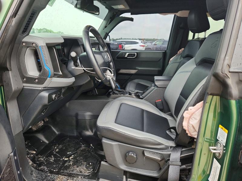 2022 Ford Bronco VIN 1FMEE5DH2NLA80763 COPART salvage auction — SIDE, Tx - Salvage Vehicle Title, sold $20,300 on 2026-07-28 (photo 7)