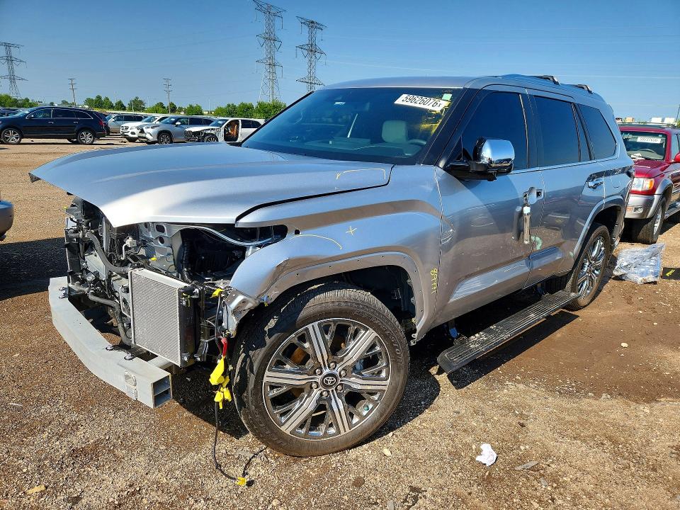 2025 Toyota Sequoia VIN 7SVAAABA6SX060538 — COPART salvage auction photo