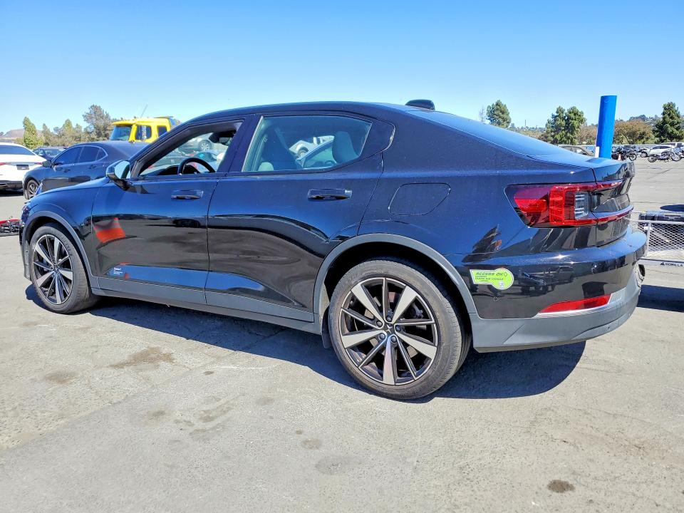 2021 Polestar 2 VIN LPSED3KAXML015698 COPART salvage auction — FRONT END, Ca - Salvage Certificate, sold $7,400 on 2026-08-14 (photo 2)