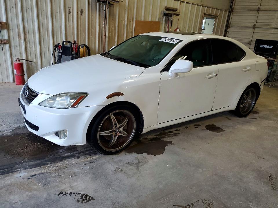 2008 Lexus Is 250 VIN JTHBK262685080537 COPART salvage auction — REAR END, Tx - Cert Of Title-Rebuilt Salvage, sold $2,151 on 2026-07-24 (photo 1)