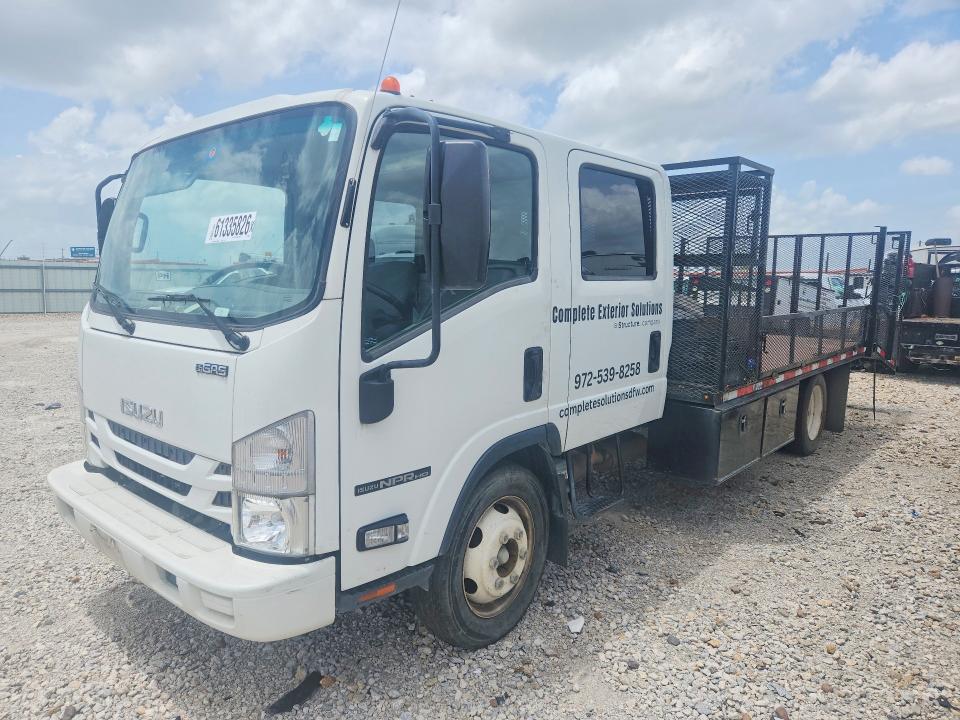 2018 Isuzu Npr Hd VIN 54DC4J1B6JS802481 COPART salvage auction — NORMAL WEAR, Tx - Certificate Of Title (P), sold $22,400 on 2026-08-24 (photo 1)