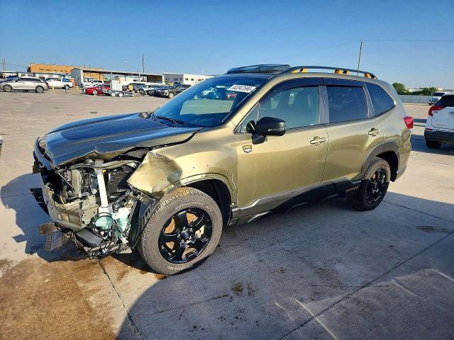 2022 Subaru Forester VIN JF2SKAMC5NH445888 COPART salvage auction — FRONT END, Wv - Salvage Certificate, sold $9,700 on 2026-07-30 (photo 1)