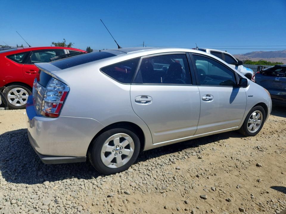 2007 Toyota Prius VIN JTDKB20U377591329 COPART salvage auction — VANDALISM, Ca - Salvage Certificate, sold $60 on 2026-07-30 (photo 3)